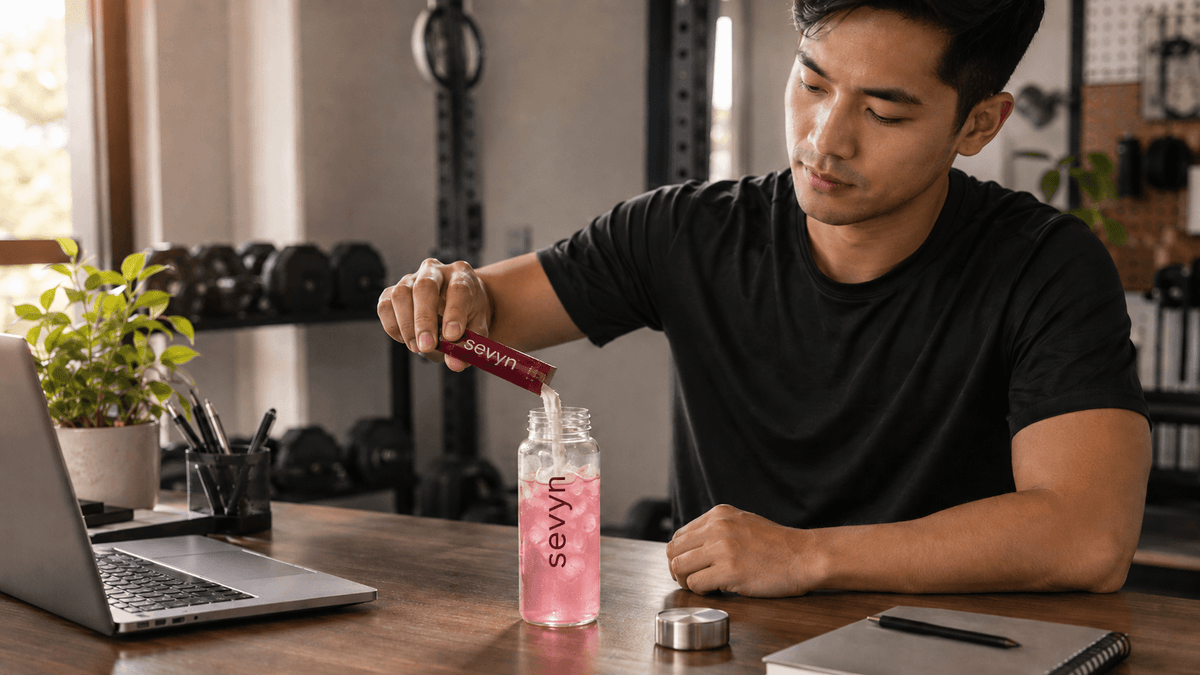 Hit your protein without another tub in the cabinet.