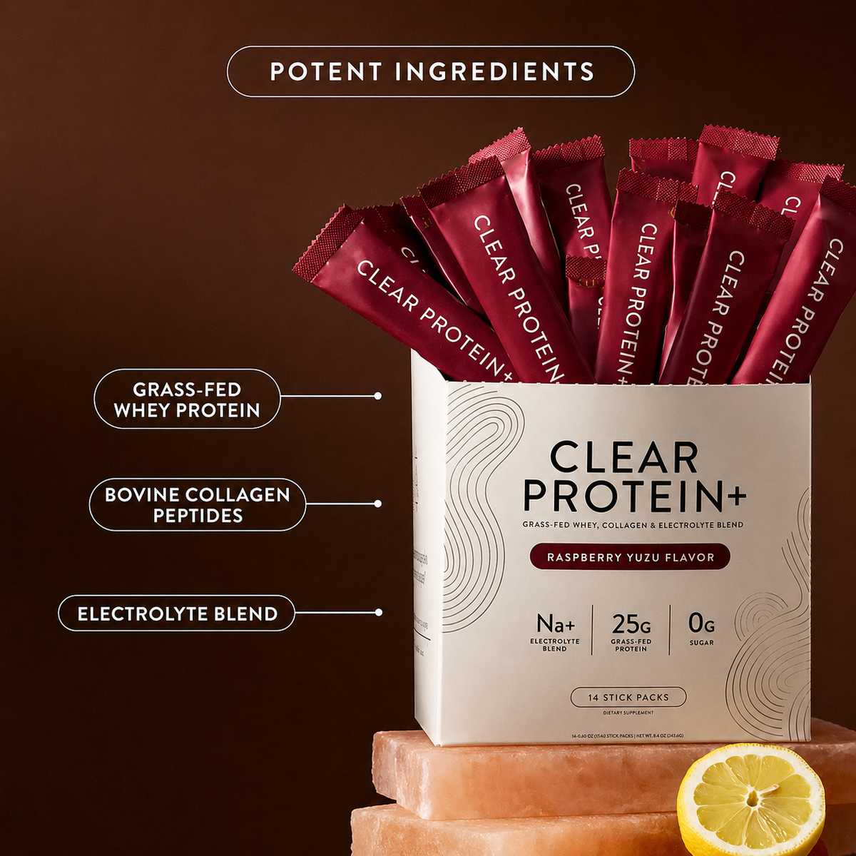 Clear Protein + Collagen + Electrolytes